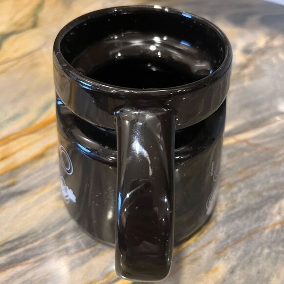 Mickey Mouse Portal Mug Black Ceramic 18oz Coffee Cup High wave Joe Beene - Picture 4 of 6